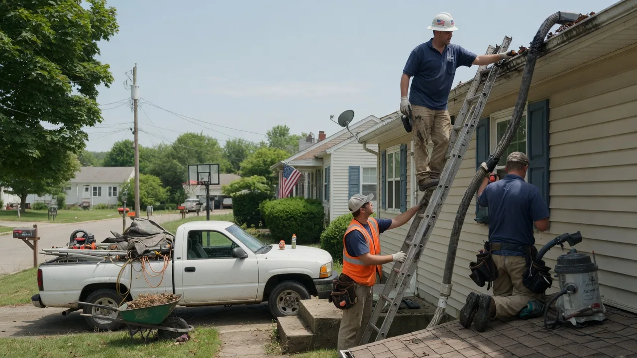 Gutter Installation in Golden Eagle, IL near me